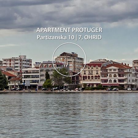 Protuger Appartement Ohrid Buitenkant foto